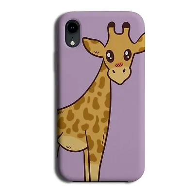 Cute Giraffe Cartoon Design Phone Case Cover Giraffes Sad Eyes Sadness Face J451 • £14.95