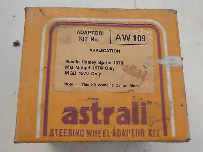 Steering Wheel Boss Astrali Mountney Austin Healey Sprite Mg Mgb Midget • $43.50