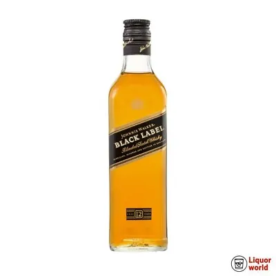 Johnnie Walker Black Label Blended Scotch Whisky 200ml • $40.49