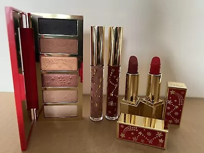 Estee Lauder 2023 Limited Edition Eyeshadow Palette + 2 Lipstick + 2 Shine Gloss • $29.99