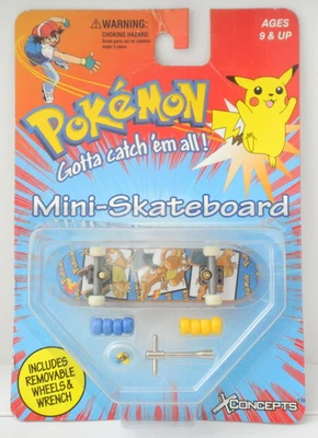 $99.99 • Buy Rare Vintage 90s Pokemon Charizard Mini Skateboard Tech Deck Unopened XConcepts