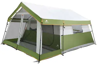 8 Person Family Cabin Tent 1 Room W/Screen Porch Weather Resistant Camping Green • $117