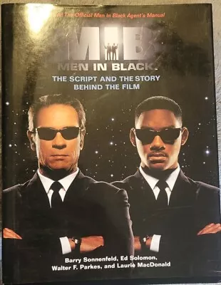 Men In Black Promotional Script And Limited Ed. Film Cell From Barry Sonnenfeld. • $160