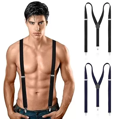 2 Pack Hidden Suspenders Adjustable Under The Shirt Suspenders For Men • $16.37