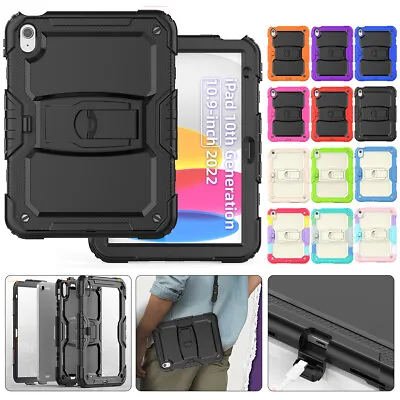 For IPad 10th 9th 8th 7th 6th 5th Gen Pro 12.9 11 Air Mini Heavy Duty Cover Case • $34.56