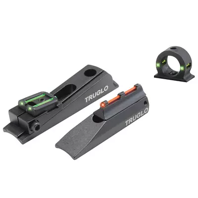 TRUGLO Brite-Site Xtreme Muzzleloader Red & Rear Green Fiber Optic Sights • $41.50