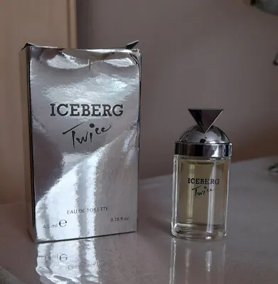 £10 • Buy Iceberg Twice For Eau De Toilette 4.5ml Miniature New In Box