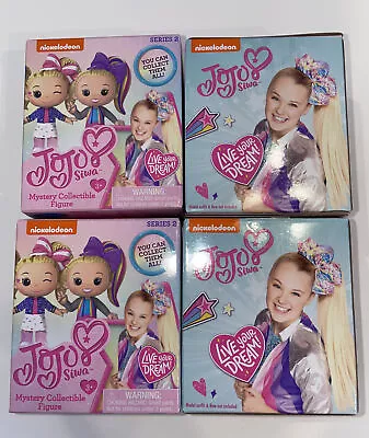 Jo Jo Siwa Mystery Collectible Figure Blind Bag Doll Lot Of 4 SERIES 2 Live Your • $37.79