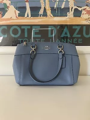 Coach F25395 Leather Mini Brooke Crossbody Handbag - Blue - BRAND NEW • $300