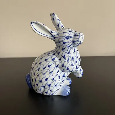 $19.99 • Buy Andrea Sadek Hand Painted Porcelain Rabbit 5.5 In
