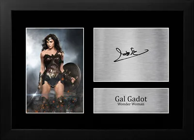 Gal Gadot Batman V Superman Wonder Woman Gifts Signed Photo Print For Movie Fans • £11.99