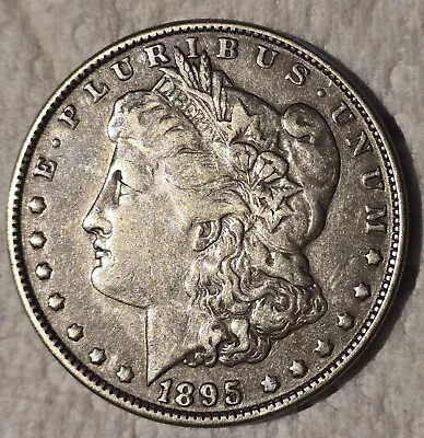 1895 CC! Morgan Silver Dollar Read Below • $91
