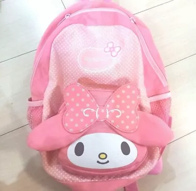 Sanrio  My Melody Pink Die Cut Backpack Bag Sugar Bunnies Kawaii Mother Garden • $110