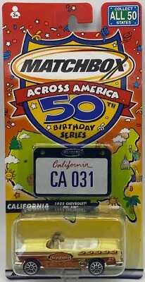 2002 Matchbox Across America California 1955 Chevrolet Bel Air • $4.99