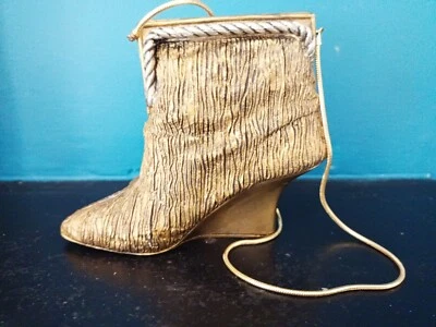 £1.99 • Buy JUST THE RIGHT STYLE BY RAINE   Puttin' On The Ritz   MUSICAL Shoe/Boot Handbag 
