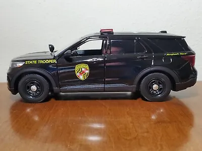 Custom 1/24th Maryland State Police 2022 Ford Police Interceptor Utility • $74.99