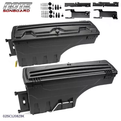 Rear Left & Right Truck Bed Storage Box Toolbox Fit For Ford F-150 2015-2020 • $117.99