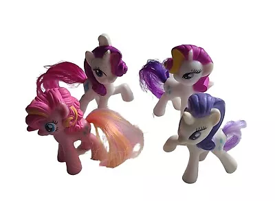 Lot Of 4 My Little Pony Figures 2012 McDonalds Happy Meal Toys 3  MLP Hasbro • $3.95