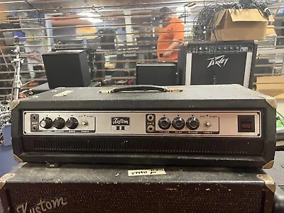 Vintage Kustom 11-B Bass Head *FOR PARTS OR REPAIR* • $93.75