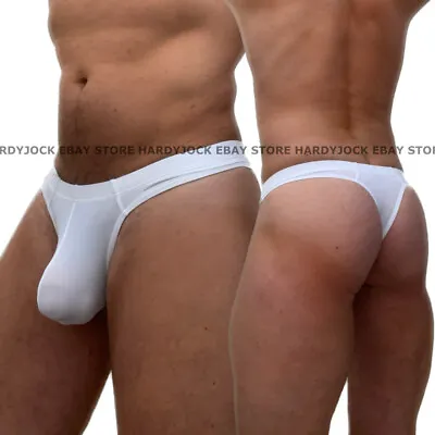 Jockmail Mens Micro Silky Bulge Enhancing Underwear Thong G String T Back Brief • £7.99
