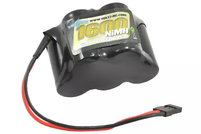 £12.98 • Buy Voltz 1600mAh 6V Rx Receiver Hump Battery Pack W/JR Plug For RC Plane Car
