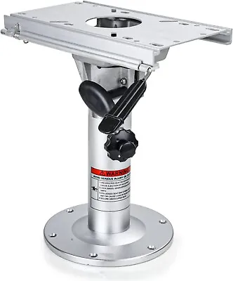 NORTHCAPTAIN Adjustable Aluminum Marine Boat Seat Pedestal With SlideSilver • $93.99