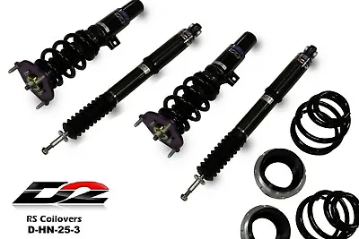 D2 Racing RS Coilover Suspension New For 16+ Civic 22+ Hatchback No Si D-HN-25-3 • $977.50
