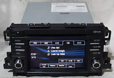 Mazda 6 2014 2015 Factory 5.8  Touch Screen Bluetooth CD Radio GJS166DV0B • $131.99