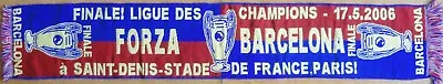 Barcelona 2006 Champions League Final Football Scarf • $7.58