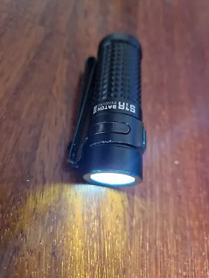 Olight S1r Baton Ii Torch Boxed With Charger Battery Bag • £30