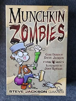 Munchkin Zombies - Card Game - Steve Jackson Board Games - SLEEVED CARDS • $9.99