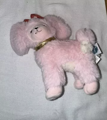 Mary Meyer Pink Poodle Puppy Dog Plush Stuffed Animal Toy 7” Cloth Eyes • $10