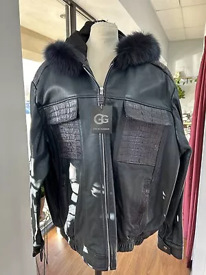 G Gator Leather Jacket • $600