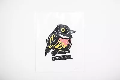 Mike Mitchell Fat Bird Black And Yellow Broadbill Scribble Mystery Variant 1/25 • $149.99