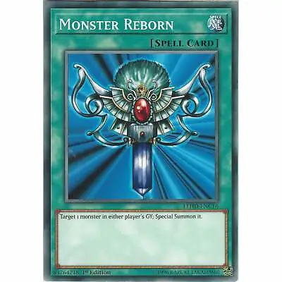 Yu-Gi-Oh Monster Reborn - LEHD-ENC16 - Common Card - 1st Edition • £1.25