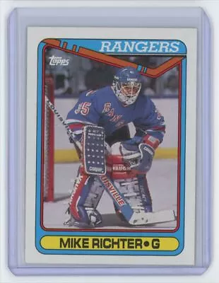 1990-91 Topps Mike Richter Rookie New York Rangers #330 • $2.85