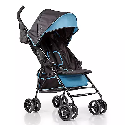 3Dmini Convenience Stroller Blue/Black – Lightweight Infant Stroller With Compa • $88.99