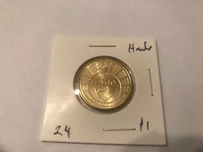 2024  1 Dollar Coin Hawthorn   Fc   As Pictured • $5