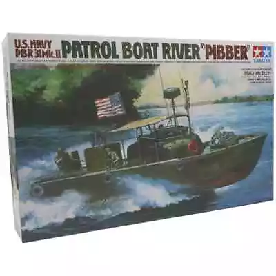 Tamiya U.S Navy Patrol Boat  Pibber  PBR31 Mk.II Plastic Model 35150 Scale 1/35  • £33.99