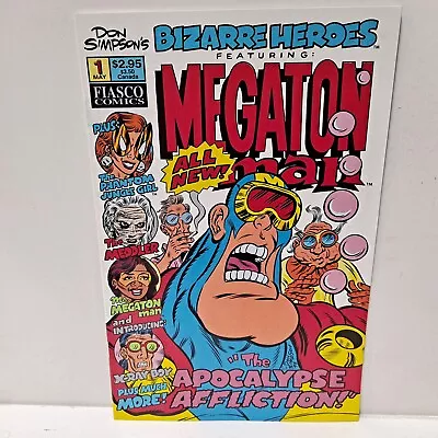 Don Simpson's Bizarre Heroes #1 Fiasco Comics VF/NM Megaton Man • $3