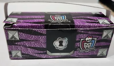 Monster High McDonalds 2015 Paper Dolls Clawdeen Stickers Purse Box • $9.99