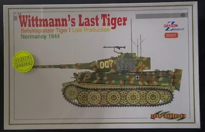 1/35 Wittmann's Last Tiger Dragon/Cyber Hobby Kit #6610. Factory Sealed! • $65