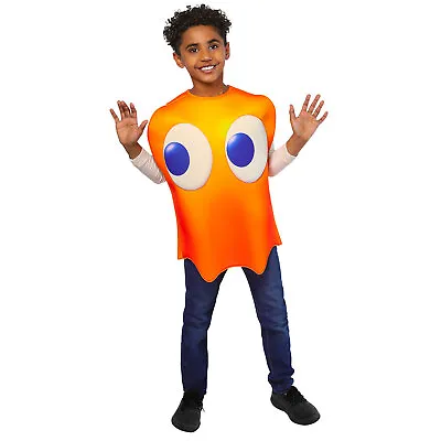 Clyde Orange Pac-Man Monster Child Costume Size Standard • $23