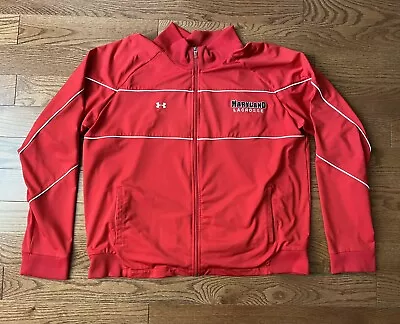 University Of Maryland Lacrosse Under Armour Jacket - Womens Extra Large • $19.97