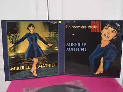 MIREILLE MATHIEU  'la Premiere Etoile' Barclay / France / Poster / Gatefold /vg+ • $34.99