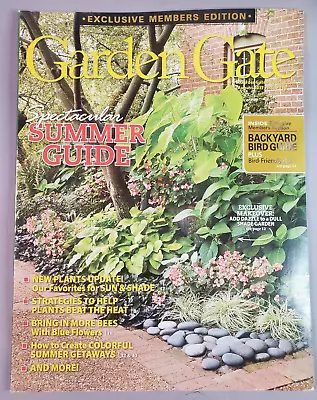 Garden Gate Magazine August 2017 Spectacular Summer Guide Plants Flowers Birds • $5.49