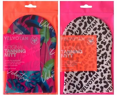 Tanning Mitts (2 Pack) Glove Fake Tan Mitt Streak Free Reusable Velvotan • £4.64