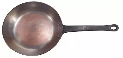 Vintage Copper Frying Pan 8” Skillet Made In France Cast Iron Handle Scuffed • $39.99