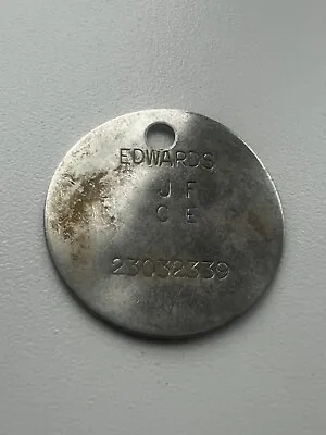 (b) Old Miners Colliery Pit Check Tally Token - Edwards Jf Ce • £1.99