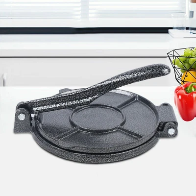 $25.65 • Buy Tortilla Press Maker Roti Press Cast Iron Dough Press Tortilladora 8 Inch USA